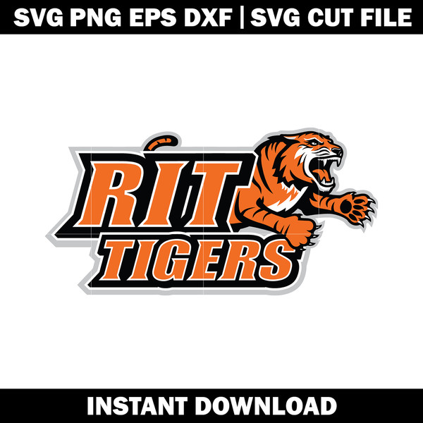 Rit tigers baseball Logo svg