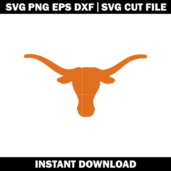 Texas Longhorns logo svg