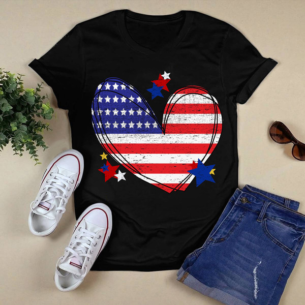 American Flag Heart Shirt.png