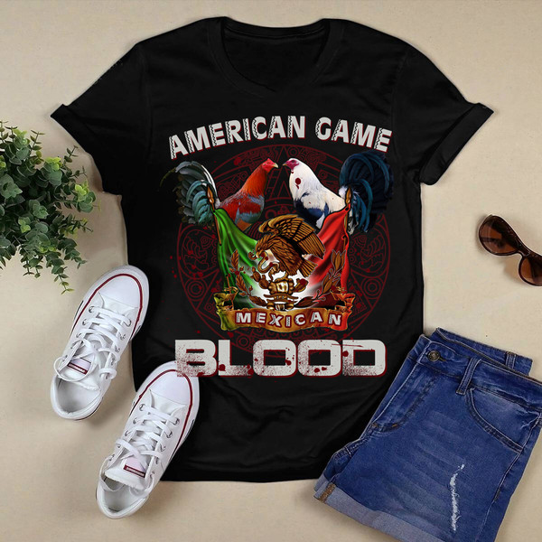 American Game Mexican Blood Shirt .png