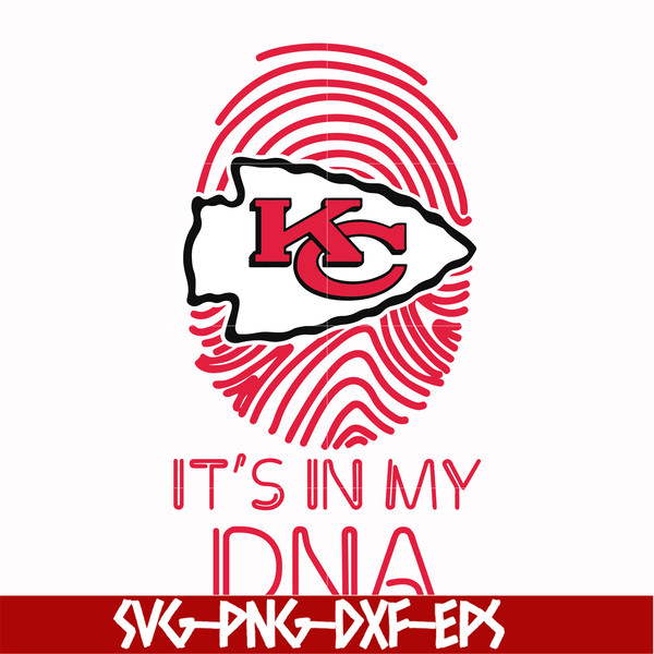 NFL21102043L-It's in my DNA svg, Kansas City Chiefs svg, Chiefs svg, Nfl svg, png, dxf, eps digital file NFL21102043L.jpg