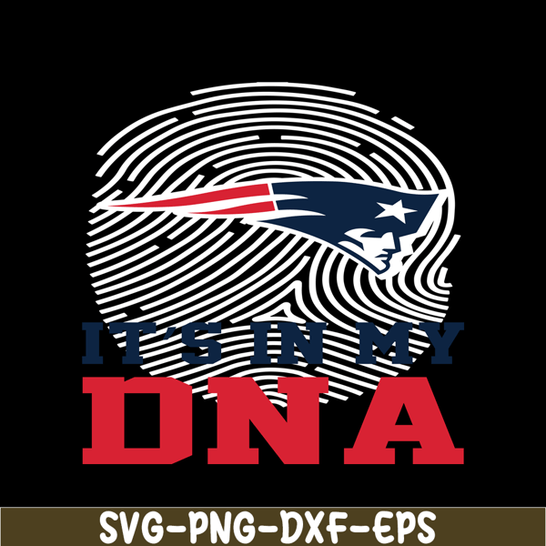 NFL128112371 SVG-NE Patriots It's In My DNA SVG, New England Patriots PNG, NFL Lovers PNG NFL128112370.png