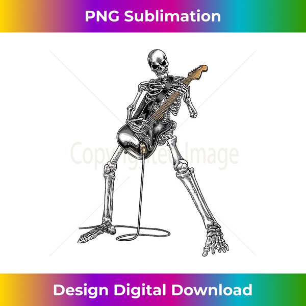 PV-20231226-10016_Skeleton Playing Guitar - Rock And Roll Graphic Band Tees Tank Top 4267.jpg