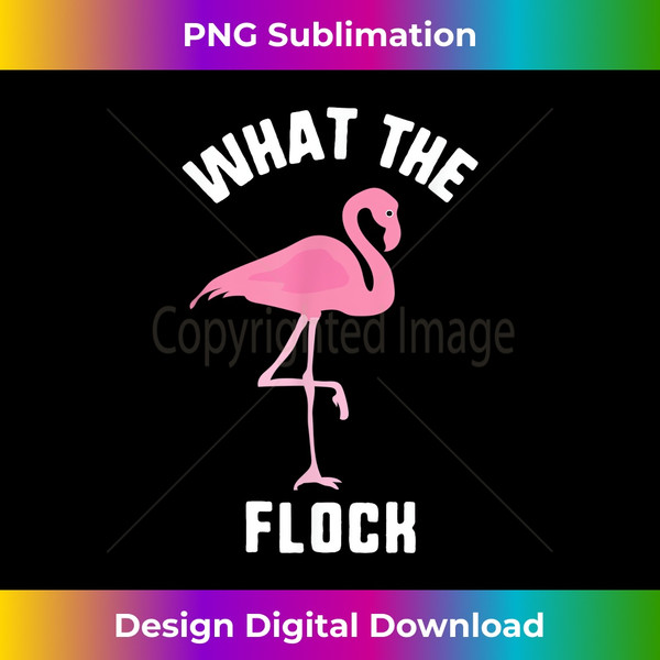 EU-20240102-12412_What The Flock T Funny Pink Flamingo Summer Beach Tee 12333.jpg