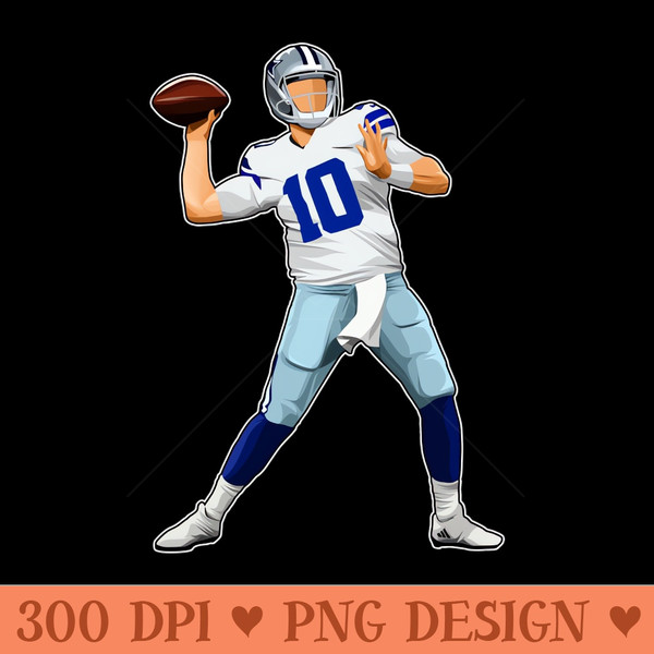 Cooper Rush 10 Strike Pass - High Quality PNG - Professional Design