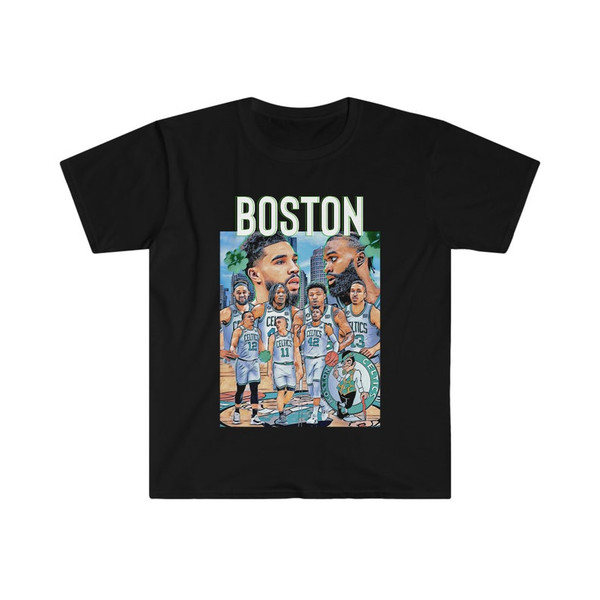 2023 NBA Boston Celtics Graphic Sports Athletes Basketball Team Sport Graphic Tee Shirt Jayson TatumJaylen Brown Playoffs Game Boston.jpg