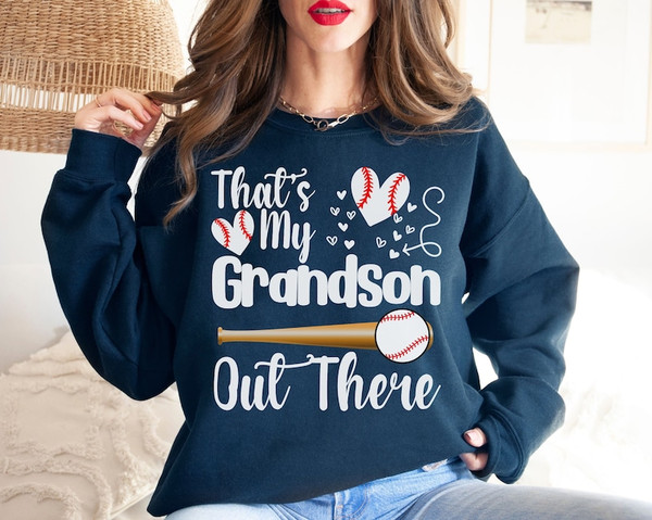 Baseball Grandma Shirt Tball Grandma Baseball Game Tee Ballpark Sweatshirt Baseball Grandson Sweater Baseball Sweatshirt Sports Grandma Tee.jpg