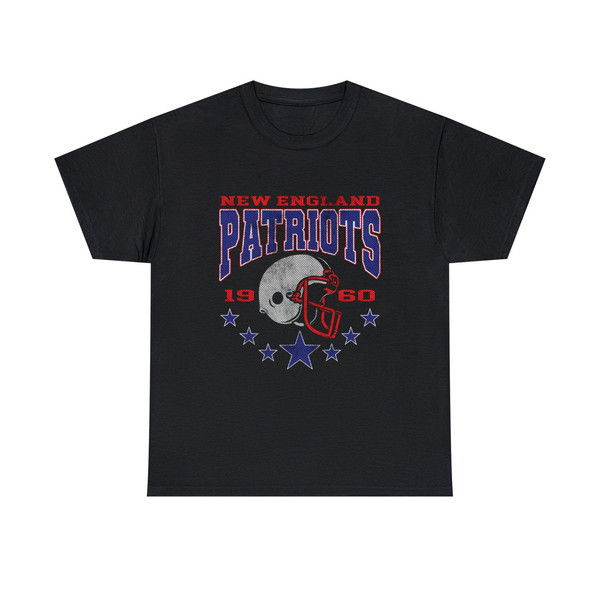 New England Patriots Vintage Wash Tee Football Shirt Patriots American Football Gift For Fan.jpg