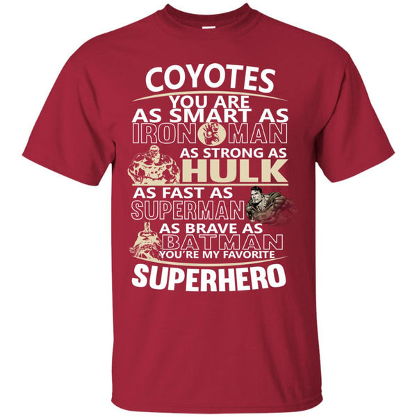 Arizona Coyotes You're My Favorite Super Hero T Shirts.jpg