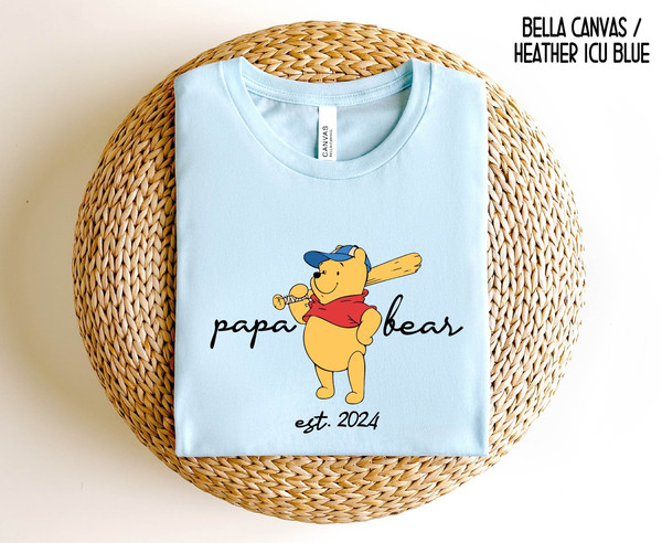 Papa Bear Tshirt , Personalized Papa Bear Shirt , Funny Papa Shirt , Fathers Day Gift for Papa , Comfort Colors Papa Shirt.jpg