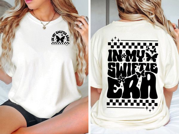 In My Swiftie Era T-Shirt, Swiftie Mom T Shirt, Swiftie Shirt, In My Era Shirt, Trendy Women Shirt, Butterfly Shirt, Funny Gift For Swiftie.jpg