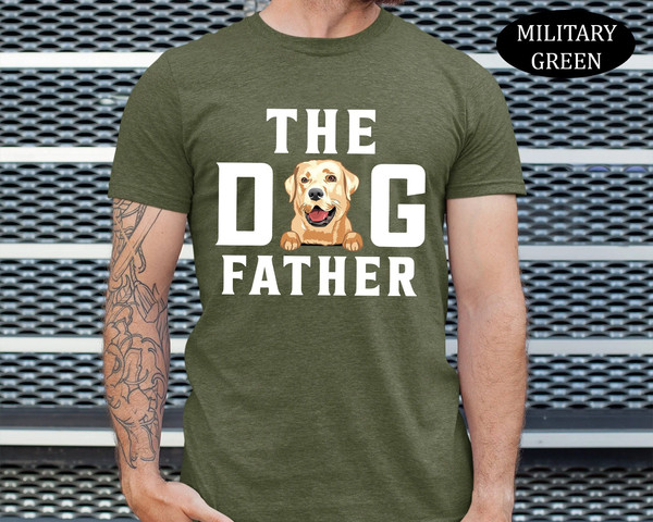 Personalized The DogFather Shirt, Custom Fathers Day Gifts For Dog Dad, Shirt For Dog Lover, Dog Owner Gift, Dog Dad Sweatshirt, Dog Dad Tee.jpg