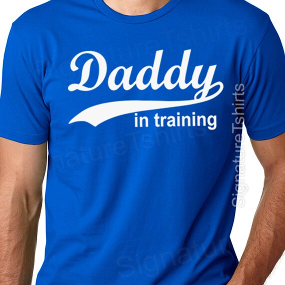 Husband Gift New dad T-shirt Daddy In training Mens T Shirt Funny New baby gift pregnancy announcement womens shirt maternity tee dad to be.jpg