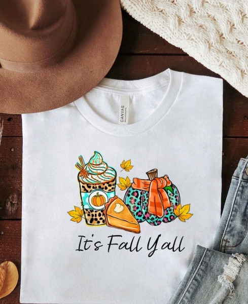 Its Fall Yall The Pie T-shirt,Thanksgiving Shirt,Thankful Shirt,Fall Shirt,Hello Pumpkin,Family Matching Shirt,fall Sweatshirt,Pie Shirt.jpg