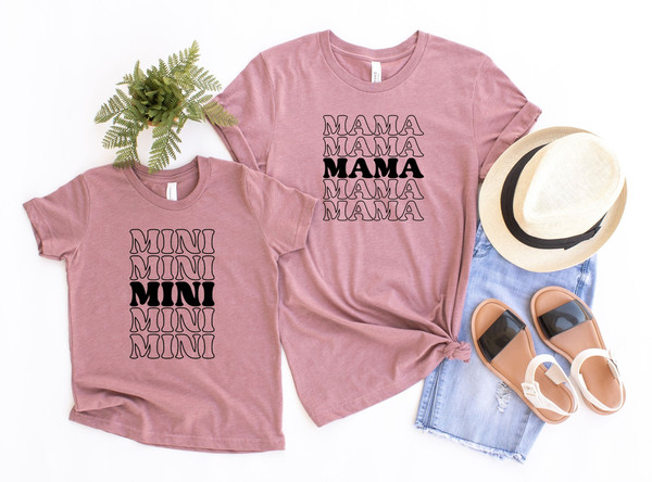 Mama Mini Shirt, Mommy and Me Outfits, Father's day shirt, Mother's Day Gift, Matching Family Shirts.jpg