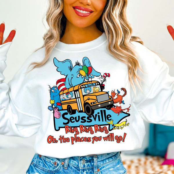 Oh The Places You'll PNG, Read Across America Png, School sublimation, Teacher sublimation png, Sussevillee Png, read, teacher, school png.jpg