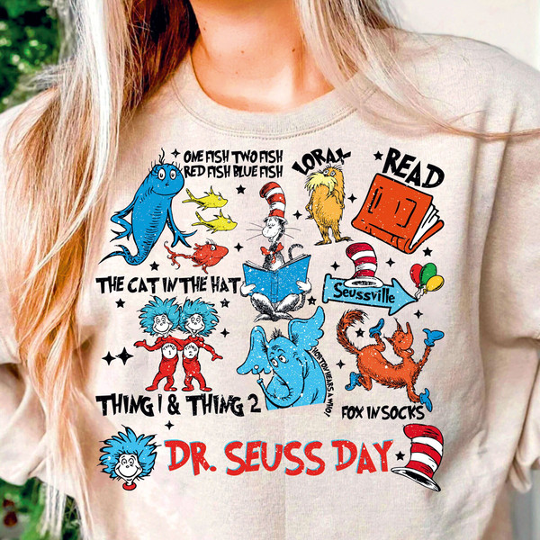 Read Across America Day, Happy Dr.Susse png, Read Across America Shirt Sublimation PNG Design, Teacher png, School png, Retro School png.jpg