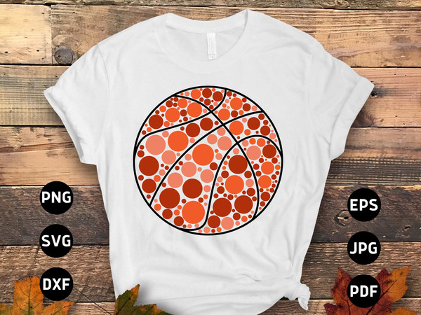 Dot Day Svg Png, Basketball Polka Dot Svg, Basketball player Gifts, International Dot Day 2023 Svg Cricut Cut File Sublimation Designs.jpg