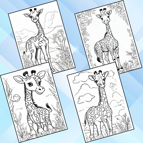 Cute Girrafe Coloring Pages 4.jpg