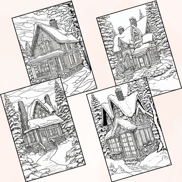 Gingerbread House Coloring Pages 2.jpg