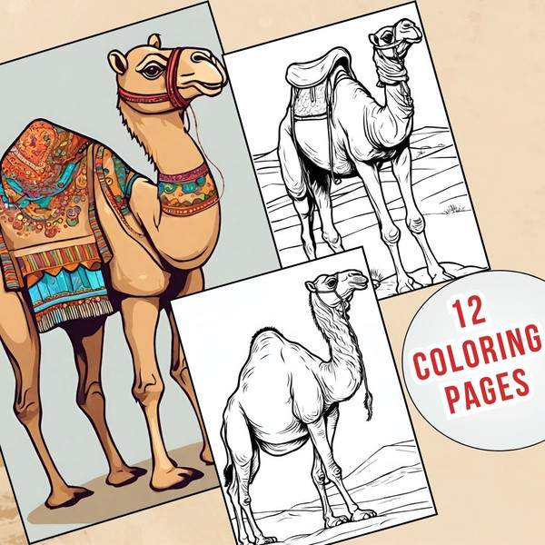 Camel Coloring Pages 1.jpg