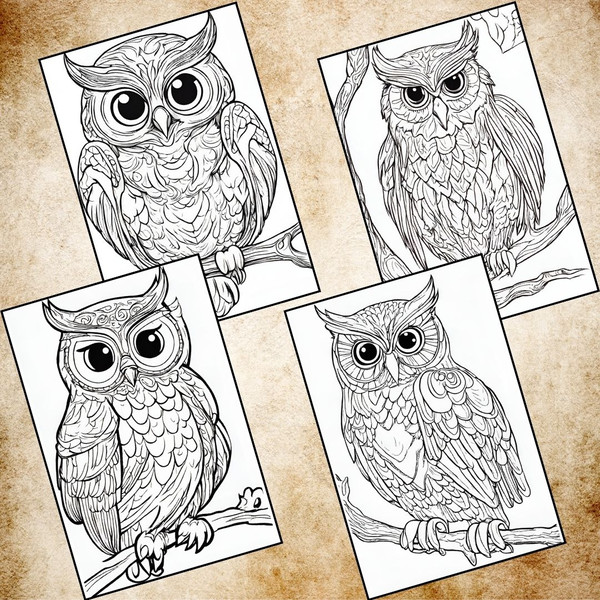 Detailed Owl Coloring Pages 4.jpg