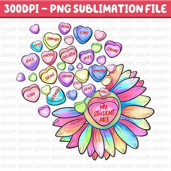 My Studens Are Sunflower Png, Teaching Sweethearts Png, Valentine Day Png, Retro Valentine Png, Teacher Valentine Png, Valentine Shirt.jpg