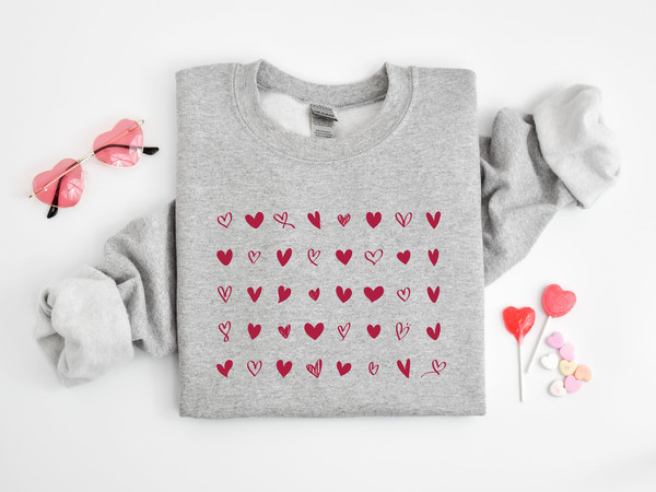 Cute Heart Shirt, Womens Valentines Day Sweatshirt, Valentine  Sweatshirt, Womens Valentines Day Shirt, Valentines Day Shirt, Valentines Tee.jpg