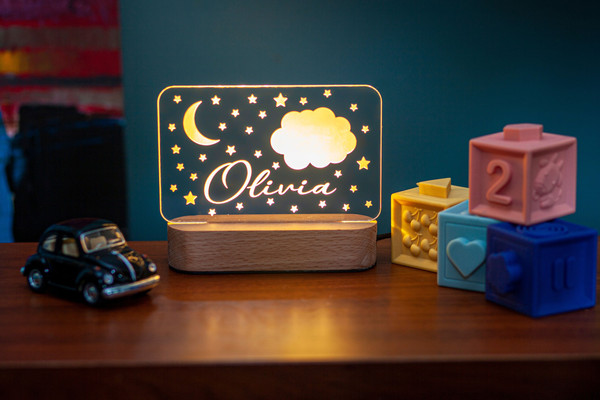 Toddler Newborn Night Light - Name Light for kids - 1st Birthday Gifts - New Mom Gifts - New Baby Gifts - Nursery Decor - Kids Room Bedside.jpg