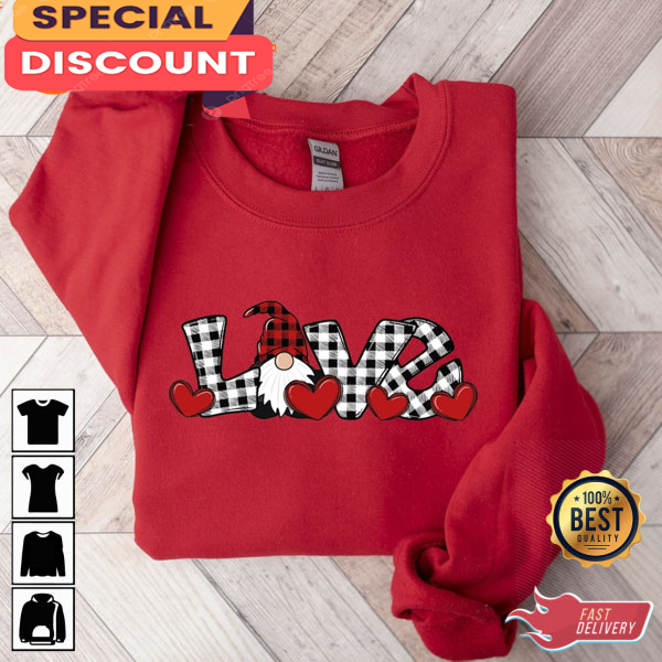 Love Valentine Gnome Valentine Shirt Valentines Day Gift.jpg