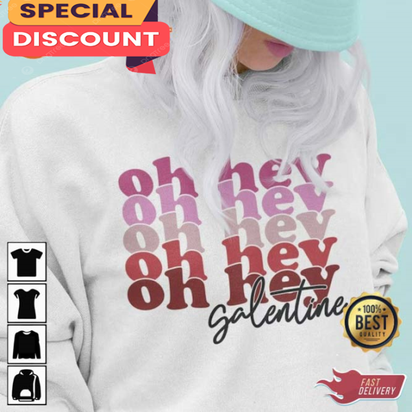 Oh Hey Galentine Valentine's Day Unisex T-shirt.jpg