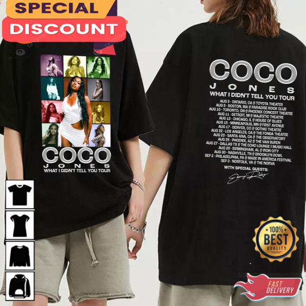 Coco Jones What I Didnt Tell You Music World Tour Double Sided T-Shirt.jpg