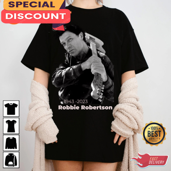 Gratitude for Robbie Robertson Music From the Heart Memorial Shirt.jpg