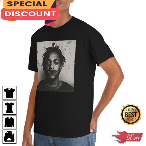 Kendrick Lamar Album Cover Rapper Hip Hop Unisex Graphic T-Shirt.jpg