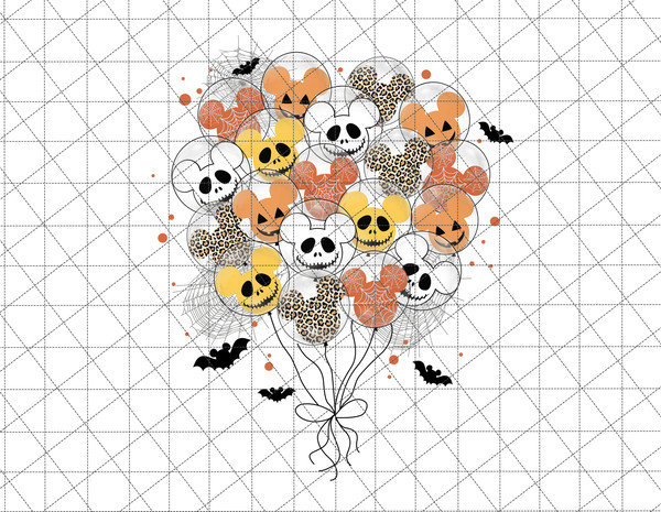 Halloween Balloons Png, Trick Or Treat Png, Spooky Season, Boo Png, Happy Halloween Png, Kids Halloween Png, Bats Halloween, Mouse Balloons.jpg