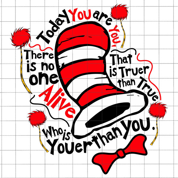 Teacher Life, You Are You, That Is Truer Svg, Cat In The Hat, Dedicated Teacher, Back To School, Cat Hat Svg, Teacher Design,File For Cricut.jpg