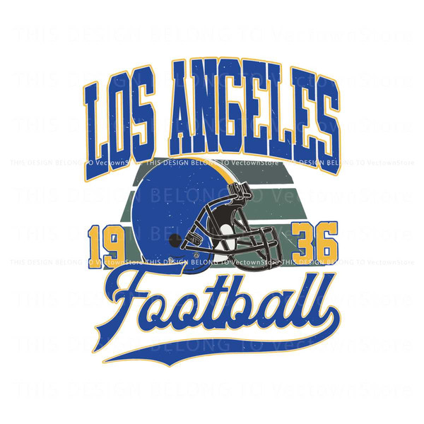 Retro Los Angeles NFL Football 1936 SVG.jpg