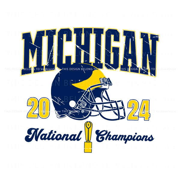Vintage Michigan National Champions SVG.jpg
