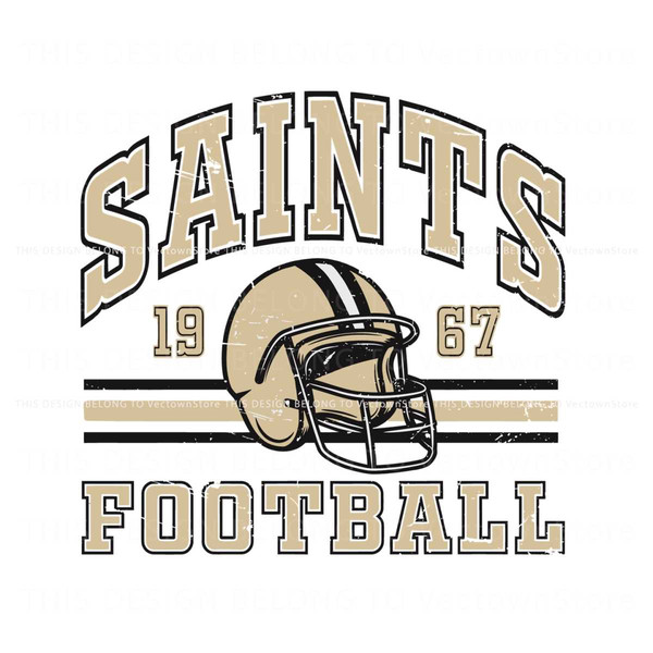 Saints Football 1967 Helmet SVG.jpg