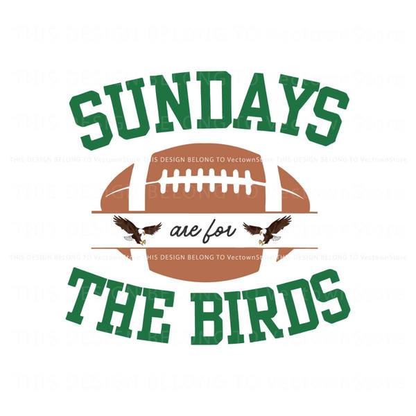 Sundays Are For The Birds Philadelphia Eagles Football Svg.jpg