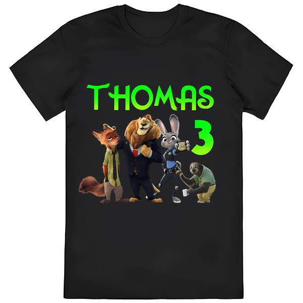 Custom Zootopia Birthday T-Shirt .jpg