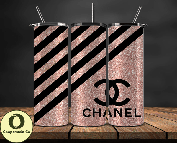 Chanel Tumbler Wrap, Chanel Tumbler Png, Chanel Logo, Luxury Tumbler Wraps, Logo Fashion Design 32  .jpeg