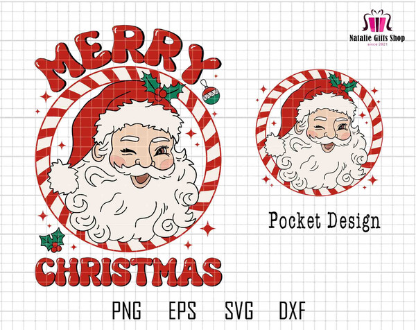 Merry Christmas Svg, Funny Santa Claus Svg, Christmas Vibes Svg, Retro Christmas Svg, Classic Christmas Shirt, Trendy Christmas Svg, Cricut.jpg