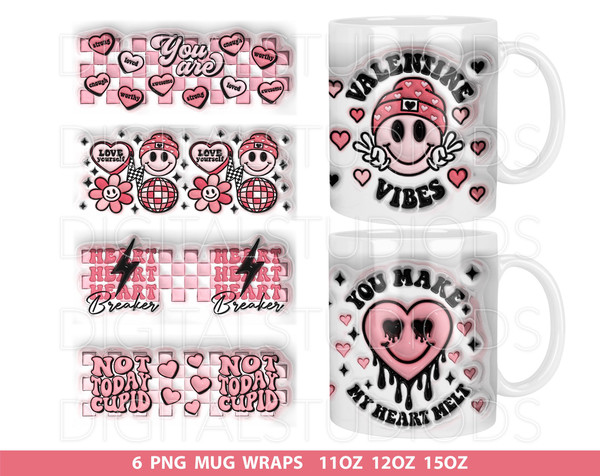 Retro Valentines Mug Press Sublimation Design, 3D Valentine's Day Mug Sublimation, Valentine Mug Full Wrap Template, text, logo png.jpg