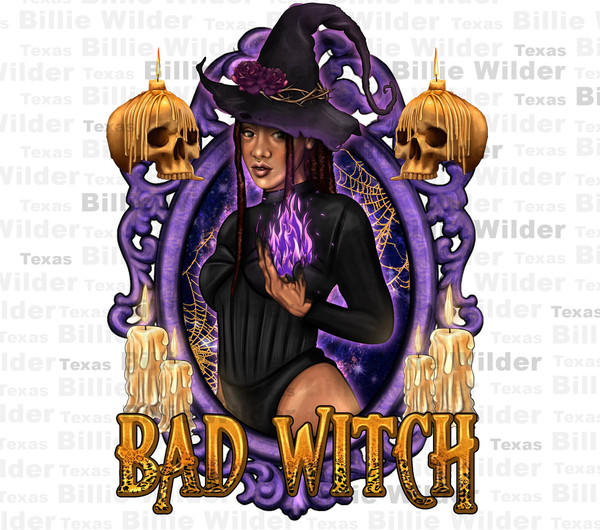 Bad witch black woman png sublimation design download, Happy Halloween png,trick or treat png,Halloween witch png,sublimate designs download.jpg