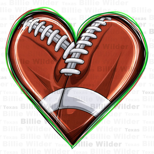 Football heart png sublimation design download, American Football png, game day png, sport  heart png, sublimate designs download.jpg