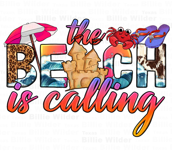The beach is calling png sublimation design download, ocean waves png, hello summer png, beach vibes png, sublimate designs download.jpg
