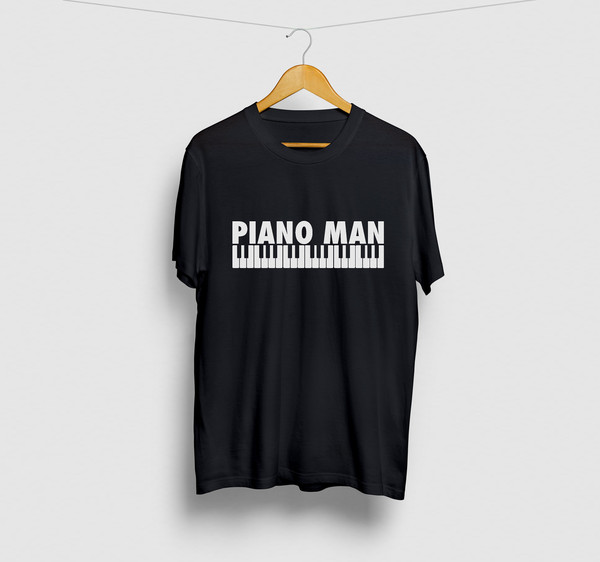 Piano Shirt, Gift for Pianist, Piano Teacher Shirt, Music Instructor Shirt, Pianist Unisex T-shirt 4.jpg