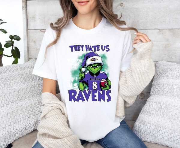 Baltimore Ravens Shirt, Baltimore Ravens Shirts, Raven Nfl Playoffs Gift for Fan, Ravens Sweater, Baltimore Ravens Crewneck T-Shirt.jpg