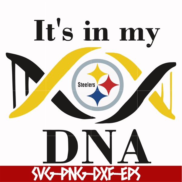 NFL0000178-Steelers it's in my DNA, svg, png, dxf, eps file NFL0000178.jpg
